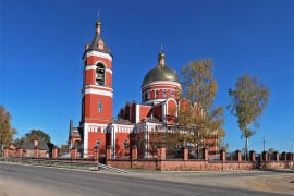 Троицкая церковь в Карабаново Александровского района Владимирской области