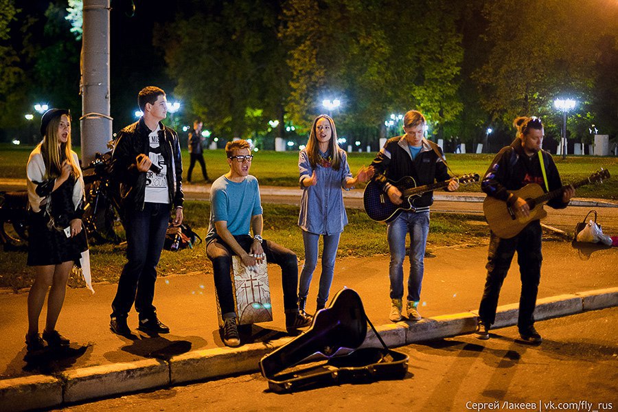 Уличные музыканты во Владимире 05