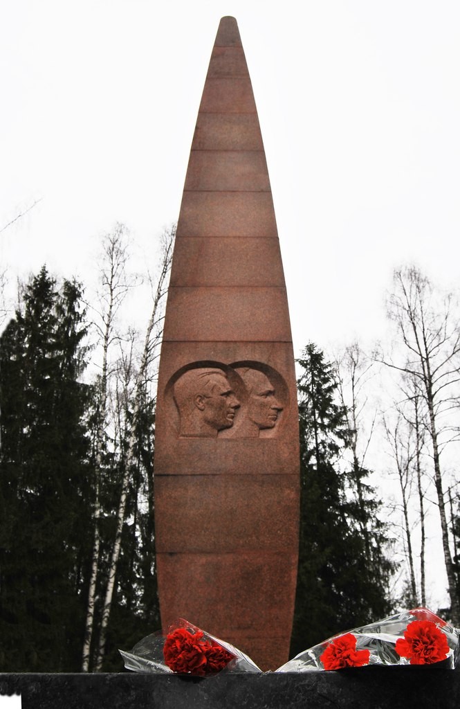 Мемориал на месте гибели Ю. Гагарина 02