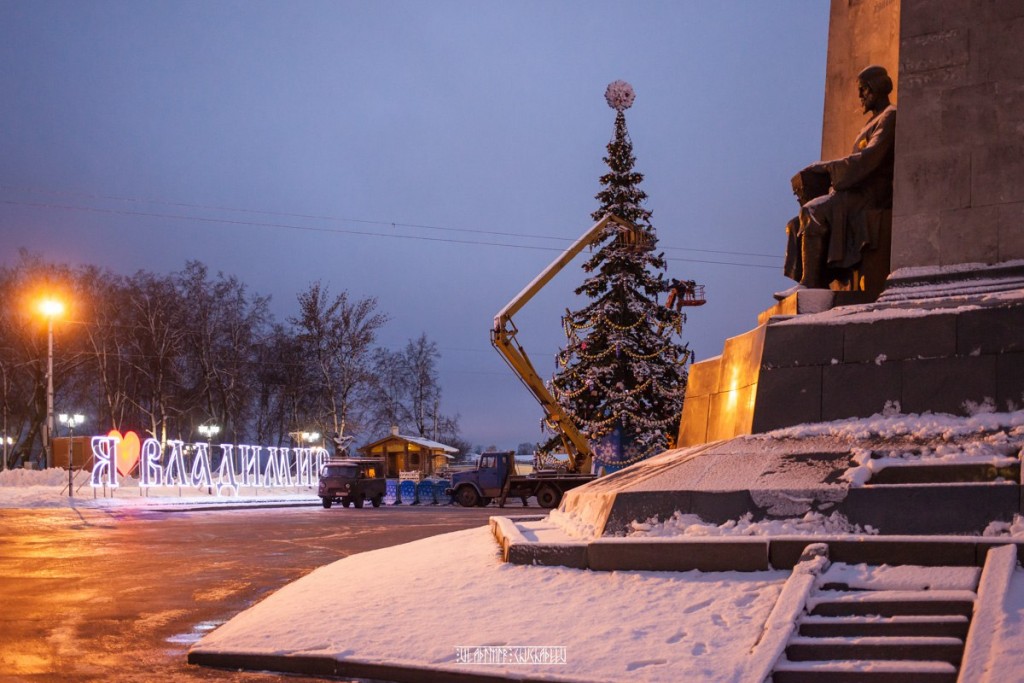 Новогодняя ёлка во Владимире 2015-2016 02