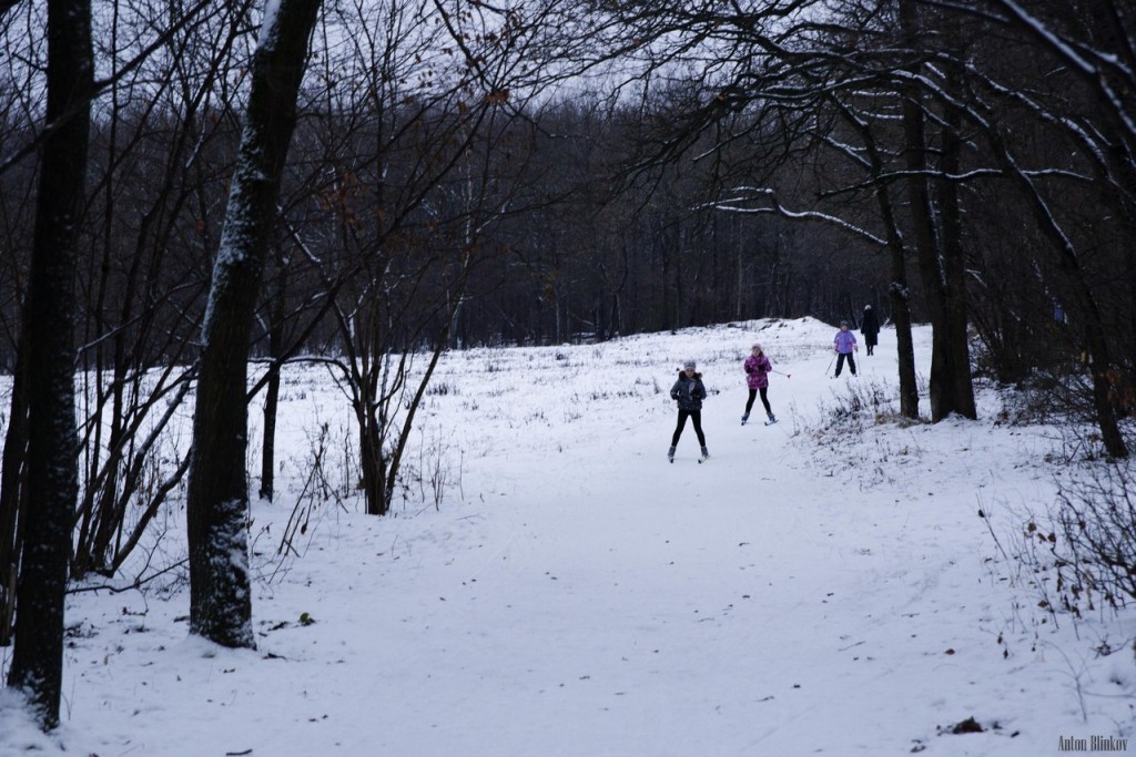 В парке Дружба открылся лыжный сезон 01