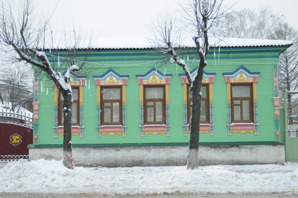 Восстановлен фасад жилого дома аптекаря Заруцкого (Киржач)