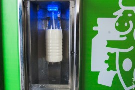 Молоко из автомата во Владимире