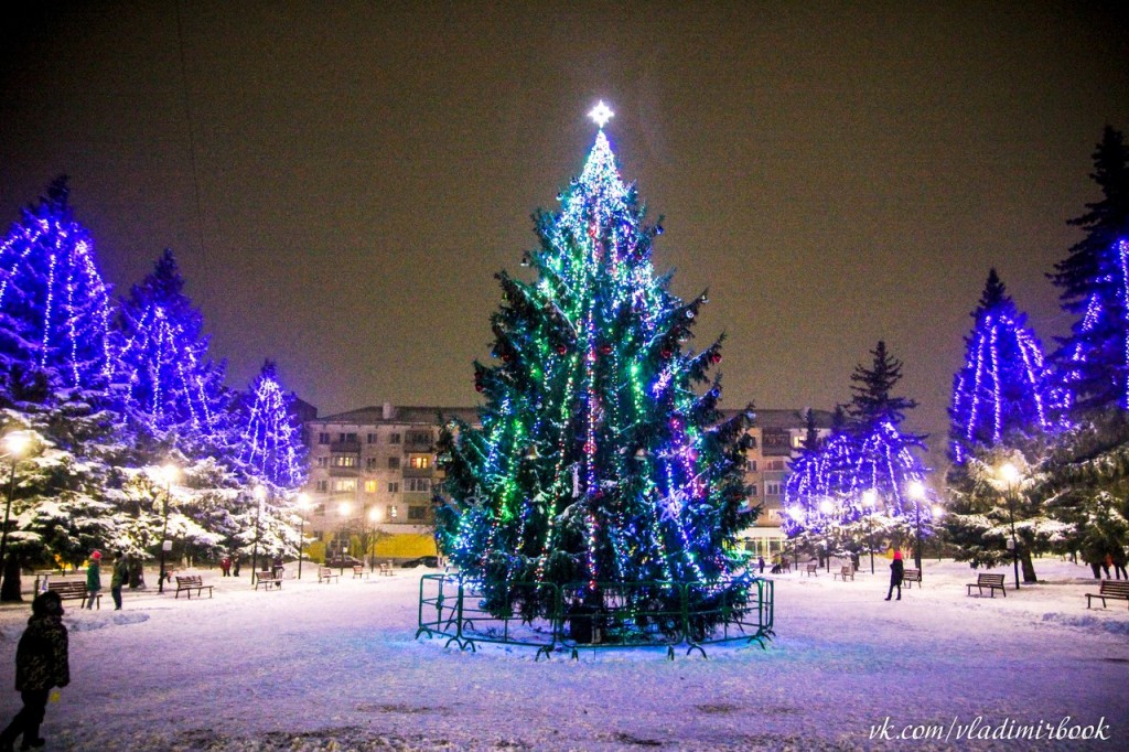 Площадь Прокуророва и Новогодняя ёлка 02