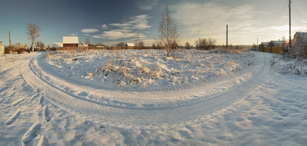 Снежный ноябрь во Владимирской деревне 10