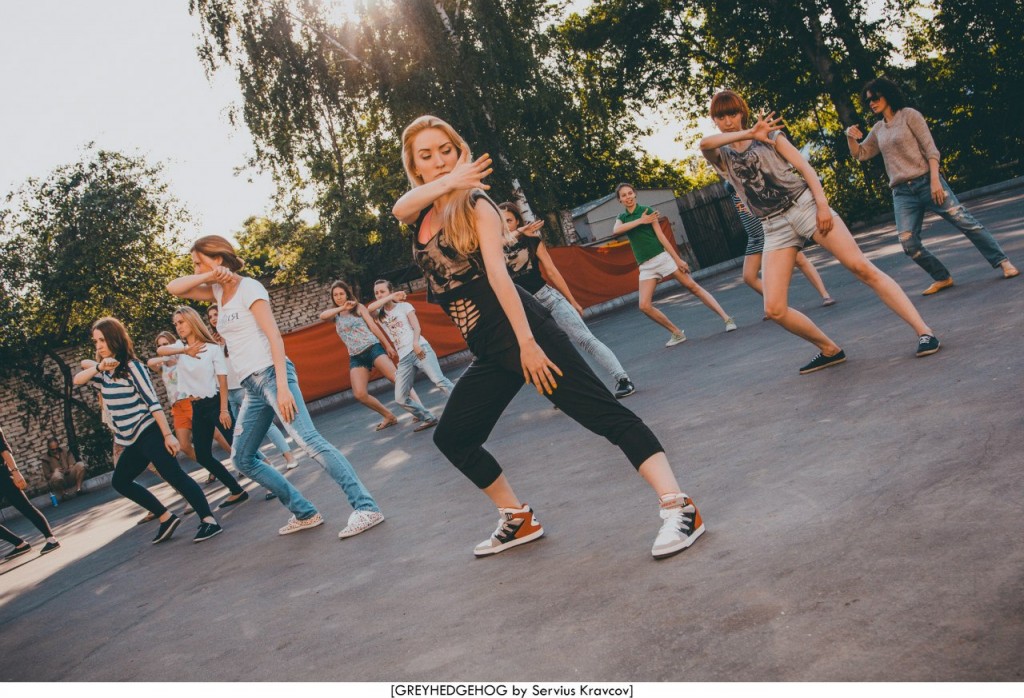 Танцы на свежем воздухе во Владимире 066