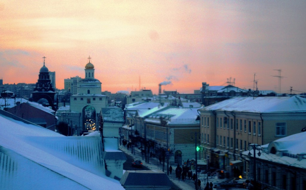 Зимний вечер во Владимире