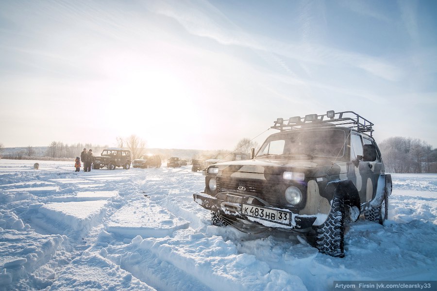 Зимняя покатуха от 4WD Club Владимир 23