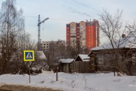 Ковров. Из XX в XXI: Взгляд с пр. Мира на ул. Профсоюзную