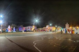 Панорама центра Мурома. Декабря 25 день