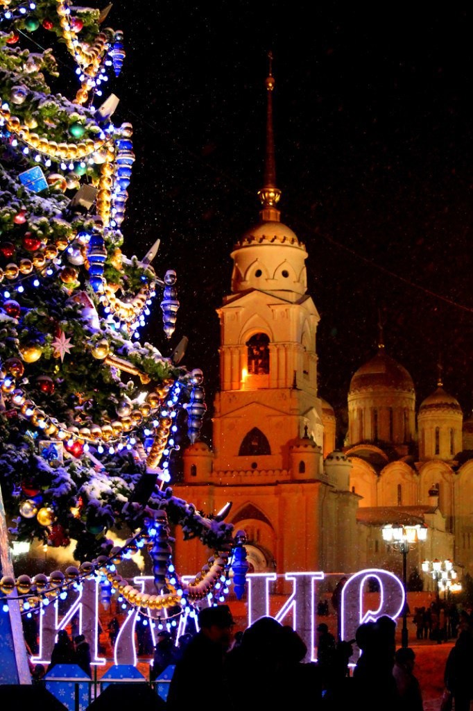 Рождественская ночь во Владимире