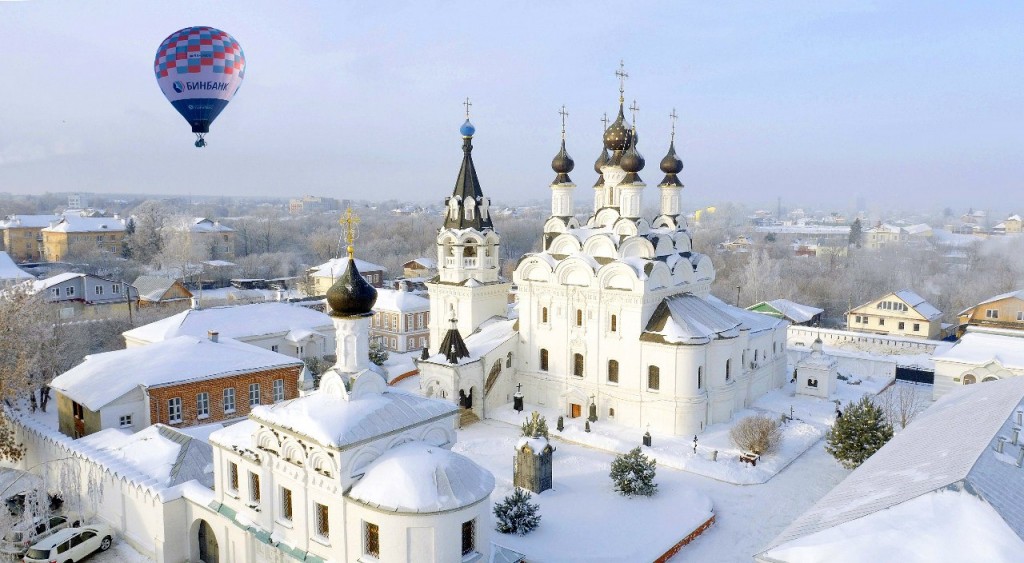 Зимний Муром с высоты от Алексея Федотова