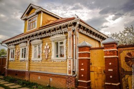 Декоративное убранство дома во Владимирском крае