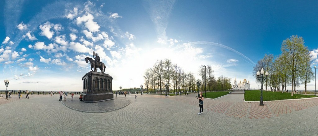 Парк им. А.С. Пушкина и смотровая площадка.