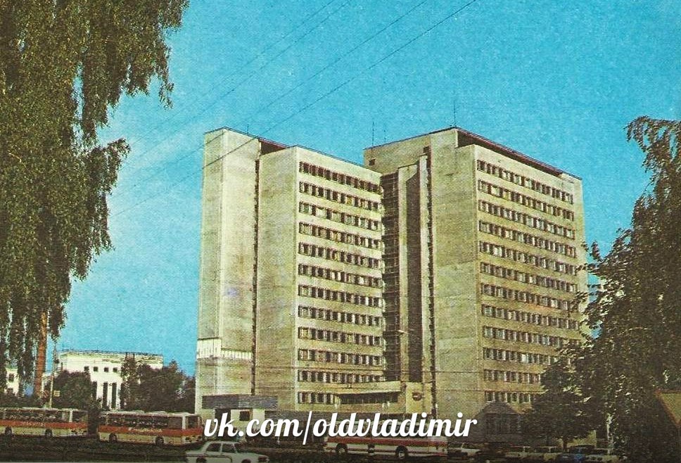 Площадь Садовая  гостиница Заря 1980-е