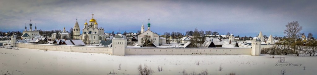 Суздальский Свято-Покровский Суздальский женский монастырь, панорама