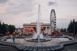 Как прошел фестиваль красок Холи во Владимире (2016)