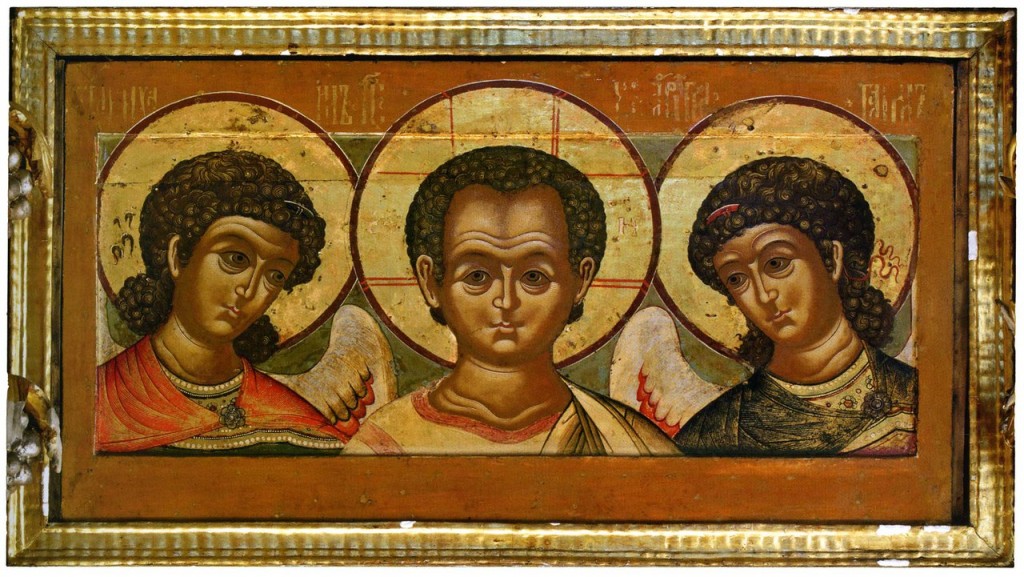 Деисус Эммануил с архангелами
