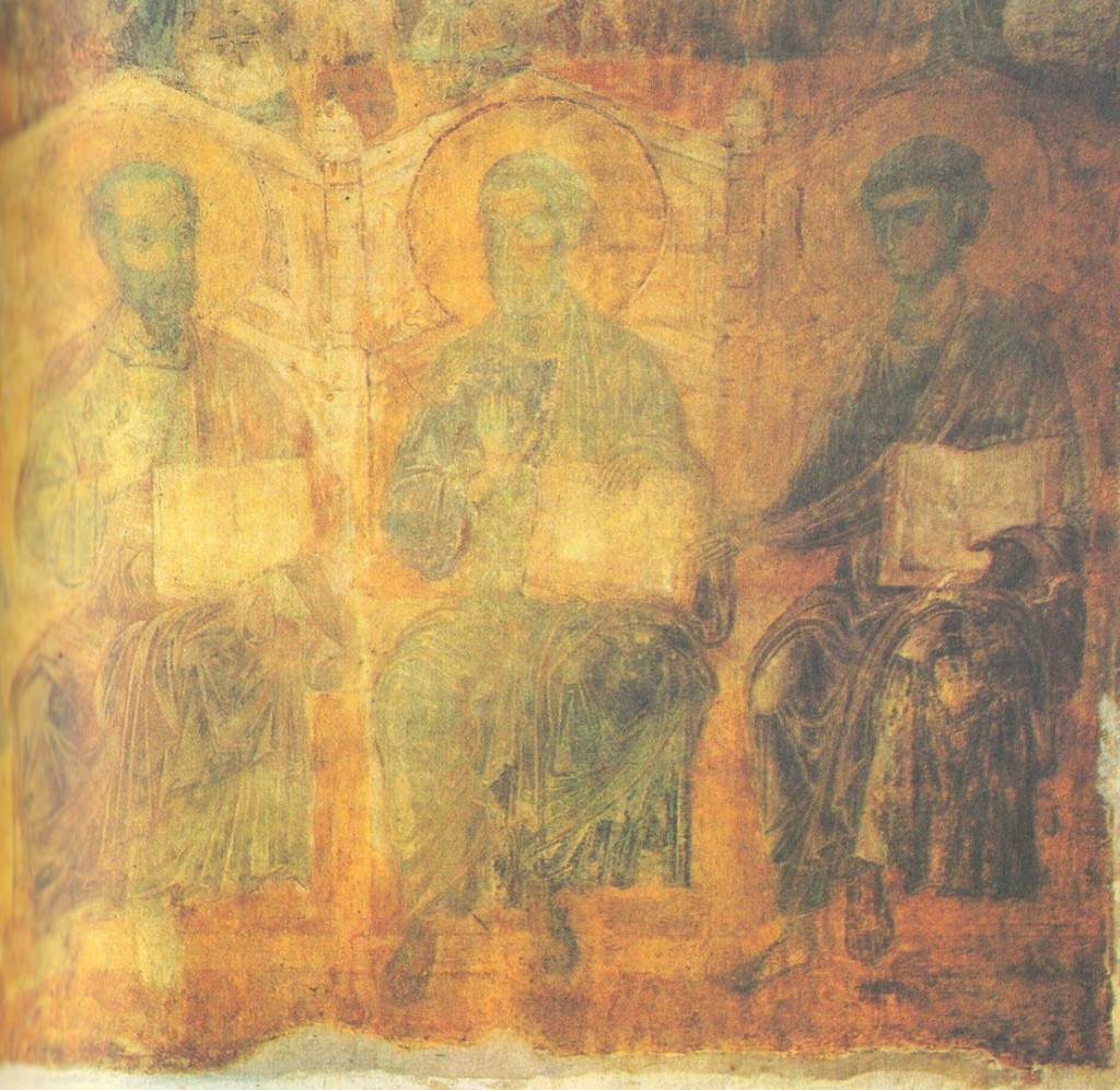 Древние фрески Дмитриевского собора 03