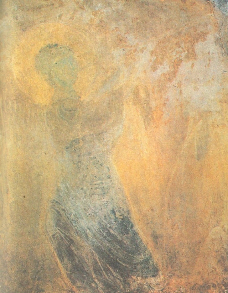 Древние фрески Дмитриевского собора 05