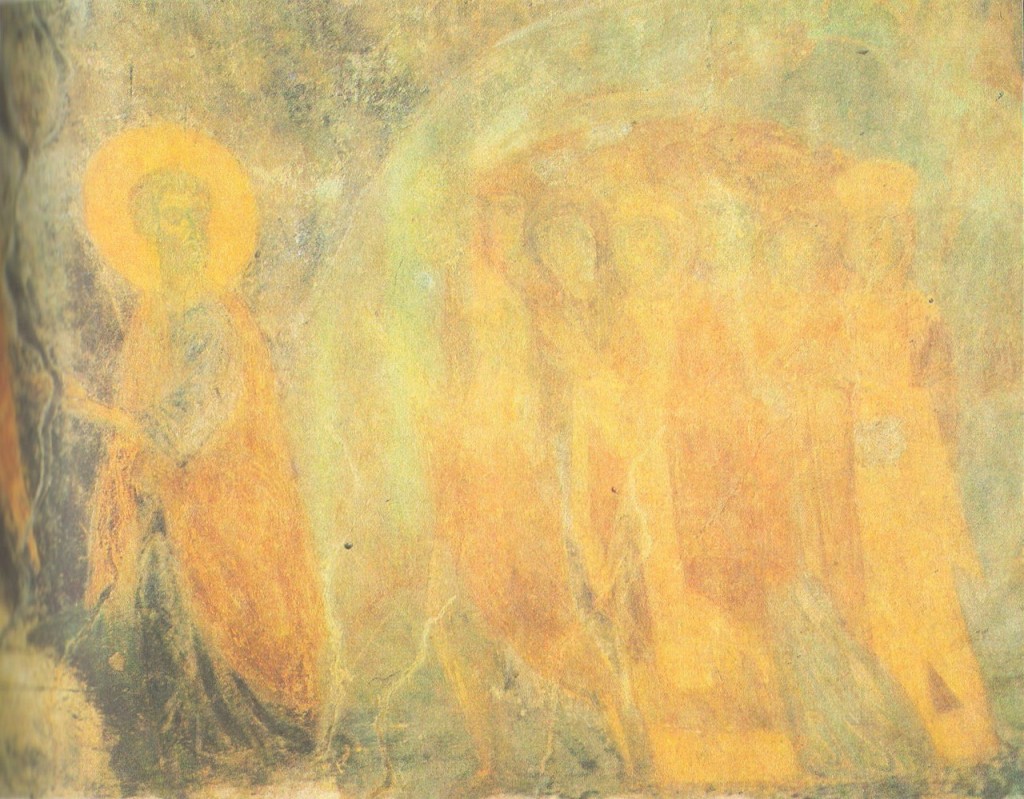 Древние фрески Дмитриевского собора 06