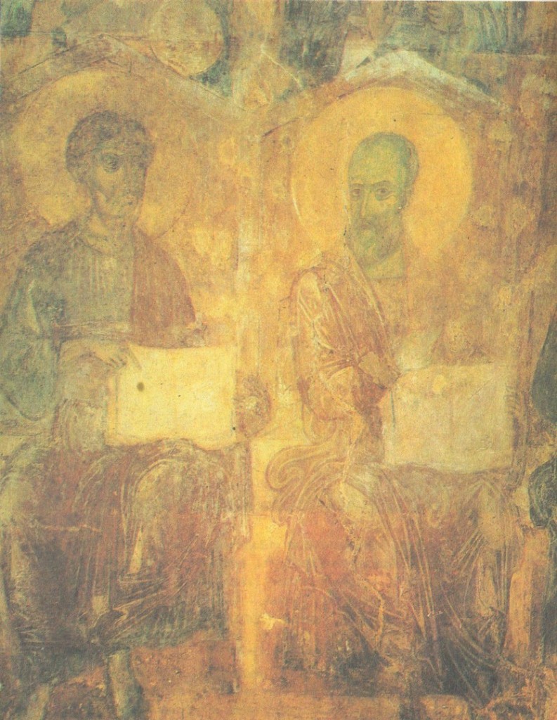 Древние фрески Дмитриевского собора 08