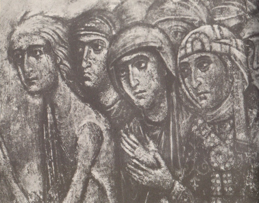 Древние фрески Дмитриевского собора 09