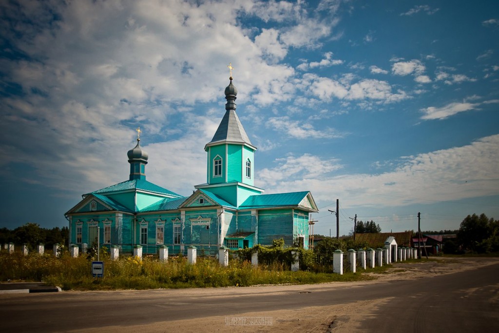 Никольский храм села Тащилово