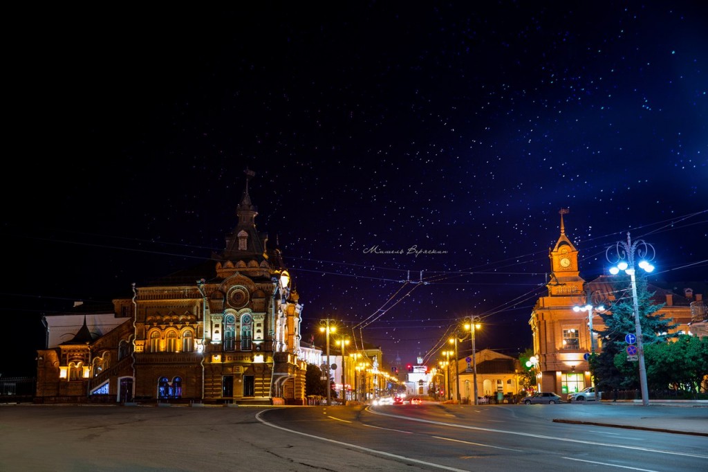 Ночные летние пейзажи города Владимир 04