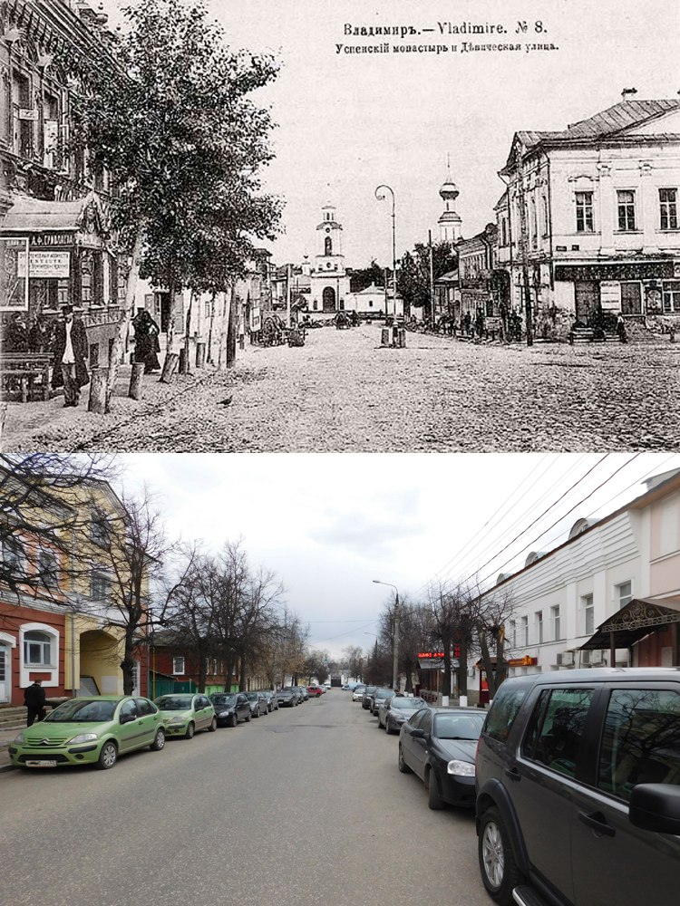 Девическая улица во Владимире