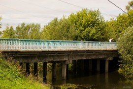 г. Юрьев-Польский, мост через речку Колокша