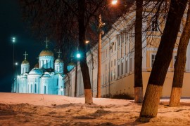 Владимир ночной и снежный (Ноябрь 2016)