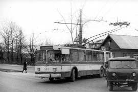 Фото старых троллейбусов города Владимира