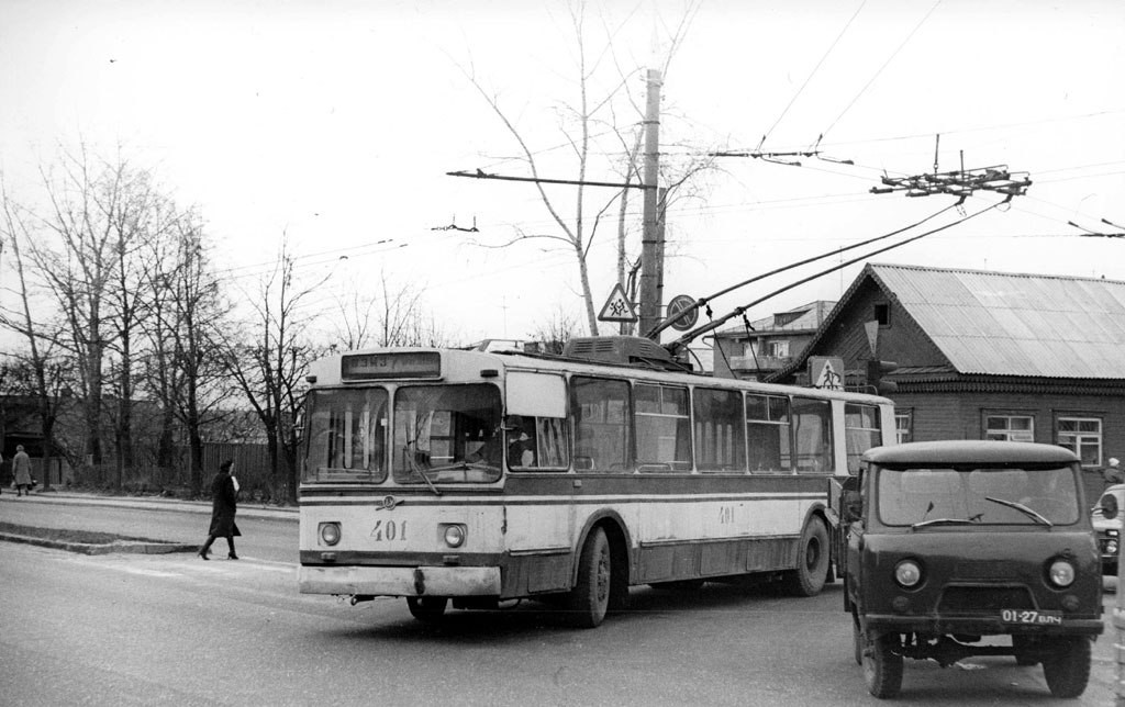 Фото старых троллейбусов города Владимира 01
