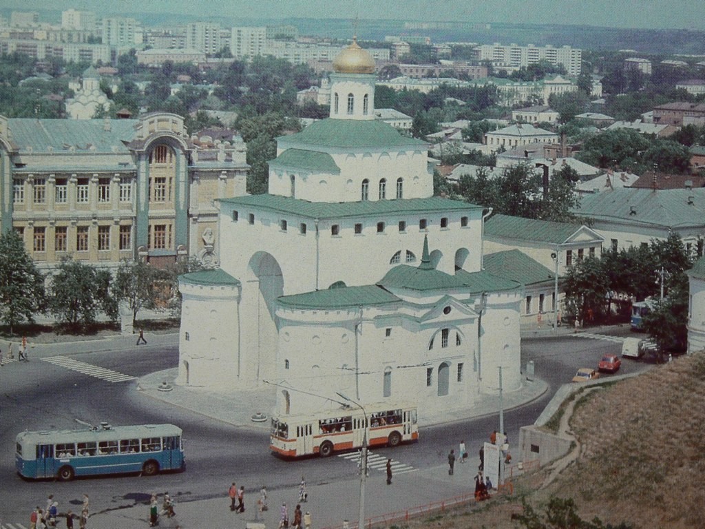 Фото старых троллейбусов города Владимира 06