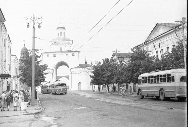 Фото старых троллейбусов города Владимира 103