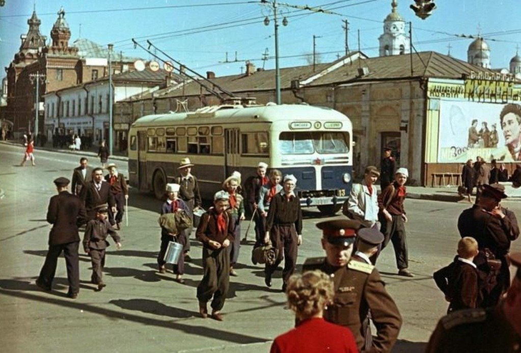 Фото старых троллейбусов города Владимира 204