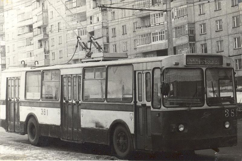 Фото старых троллейбусов города Владимира 59