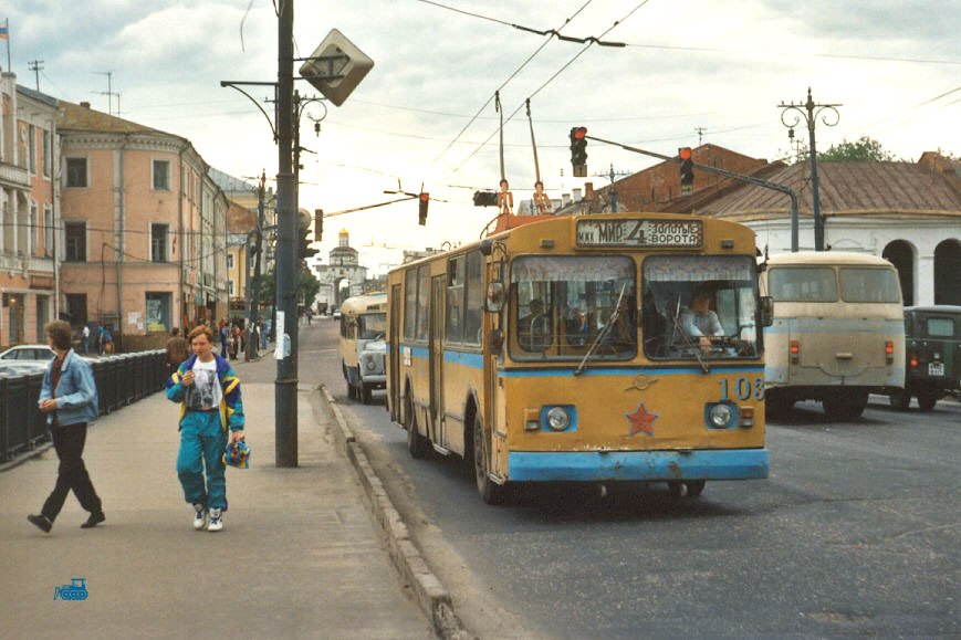 Фото старых троллейбусов города Владимира 64
