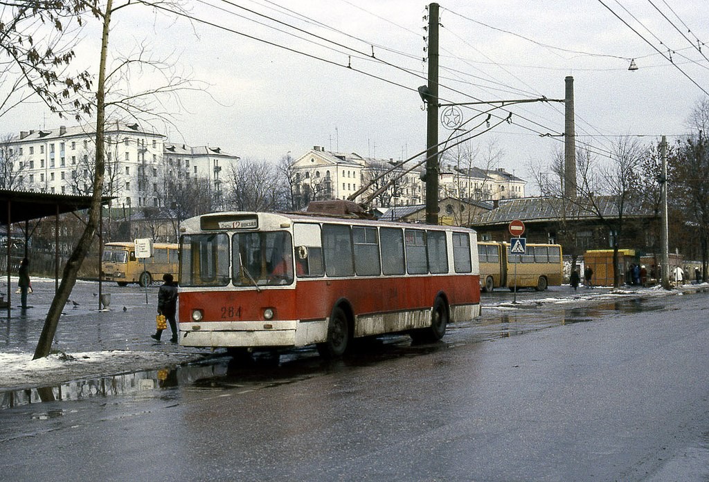 Фото старых троллейбусов города Владимира 80