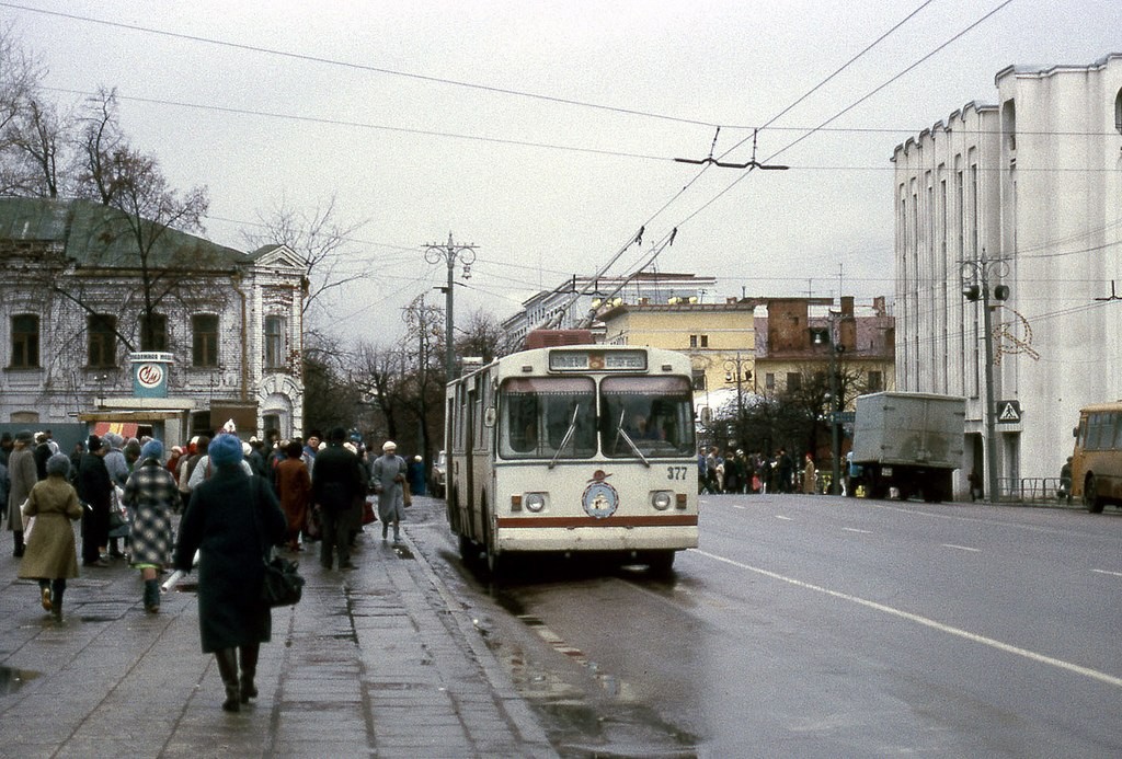 Фото старых троллейбусов города Владимира 83