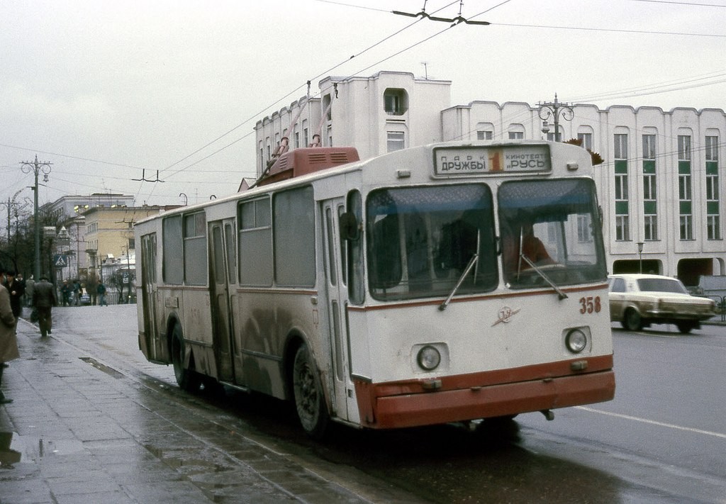 Фото старых троллейбусов города Владимира 84