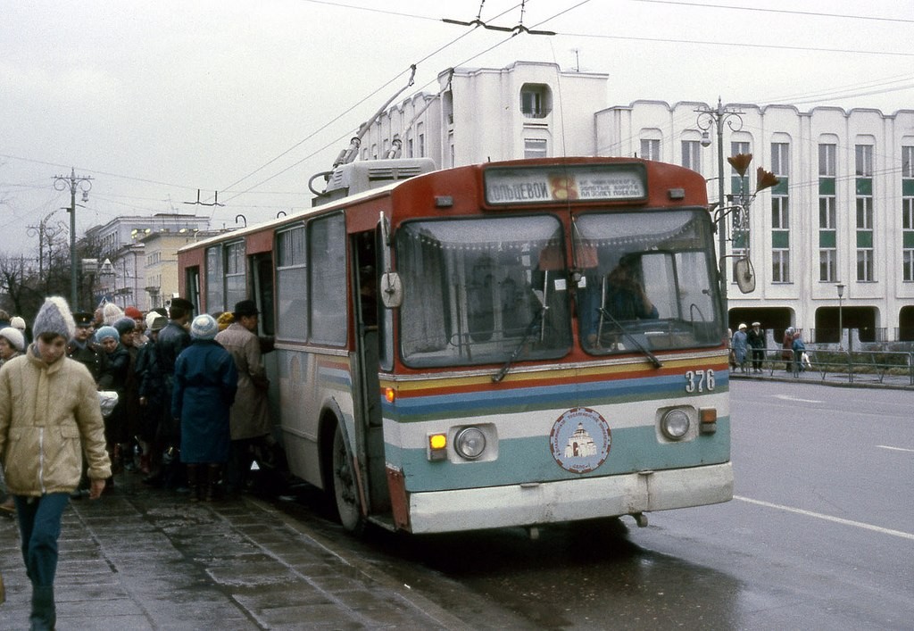 Фото старых троллейбусов города Владимира 85