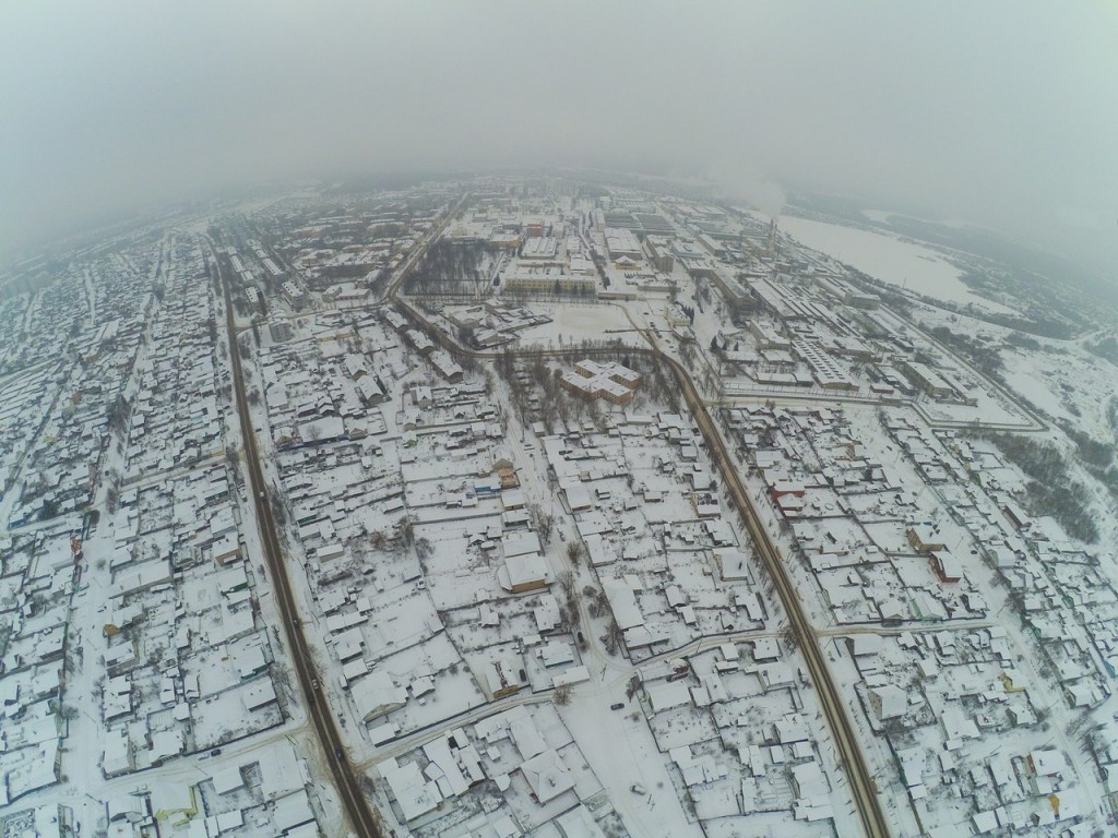 Город Ковров. Выше только облака 01