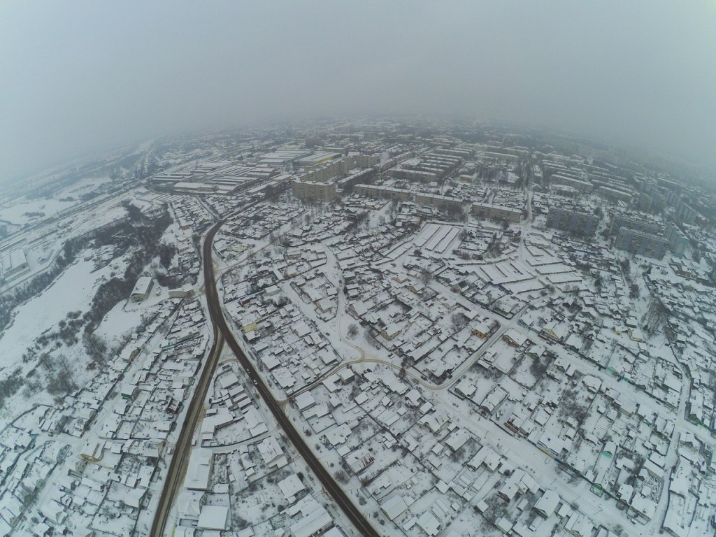 Город Ковров. Выше только облака 02