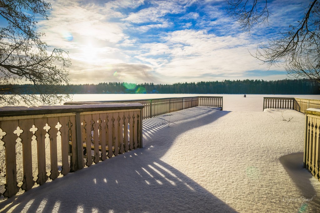 Мороз и солнце на Введенском озере