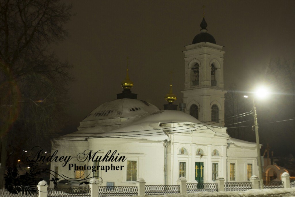Прекрасные виды вечернего Кольчугино и планы церкви покрова пресвятой Богородицы 05