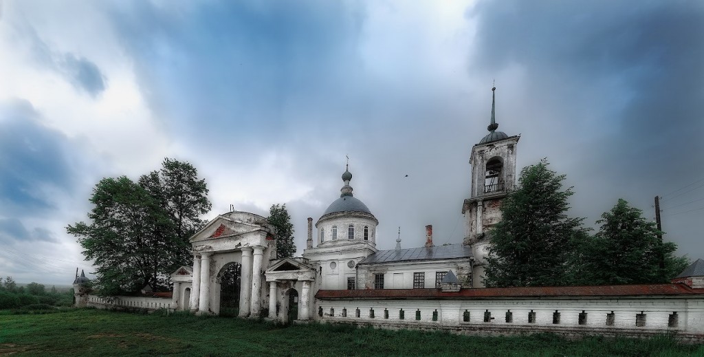 Троицкая церковь, 1801 с. Горки, Камешковский р-н