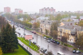 Владимирские крыши. Дождливая весна.