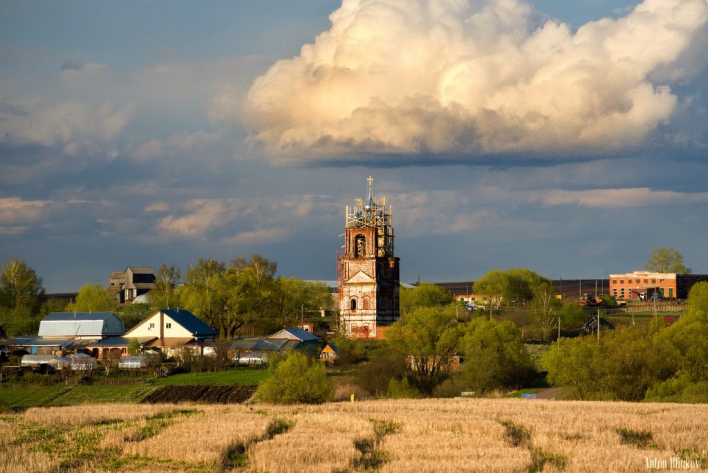 Туртино, Суздальский р-н. Церковь Иоанна Богослова.